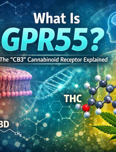 Is GPR55 really the third cannabinoid receptor? Explore the science of CB3, how it interacts with THC and CBD, and its potential role to treat disease.