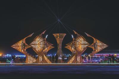 Helios, Burning Man 2016 foto ©Scott London