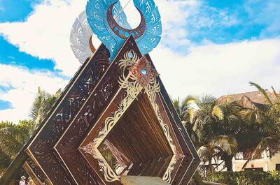 Dream Portal, Art With Me, Tulum Mexico 2020 foto ©Kate Raudenbush 