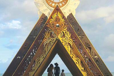 Dream Portal, Art With Me, Tulum Mexico 2020 foto ©Kate Raudenbush 