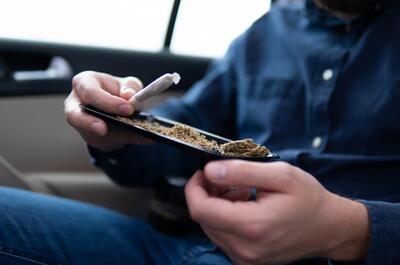 Consumo de marihuana en coche