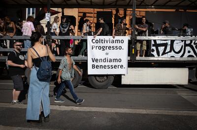 Roma marcia per i diritti e la canapa libera