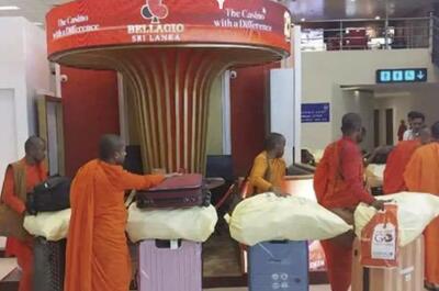 sri lanka, monaci, arresto